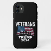 Dad Grandpa Veterans For Trump 2024 American Flag