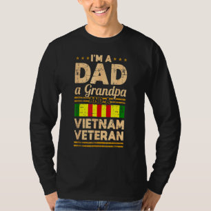 Dad Grandpa Vietnam Veteran Vintage T-Shirt
