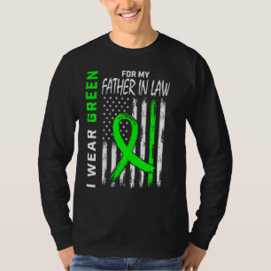 Dad Green For My Father In Law Kidney Disease Awar T-Shirt