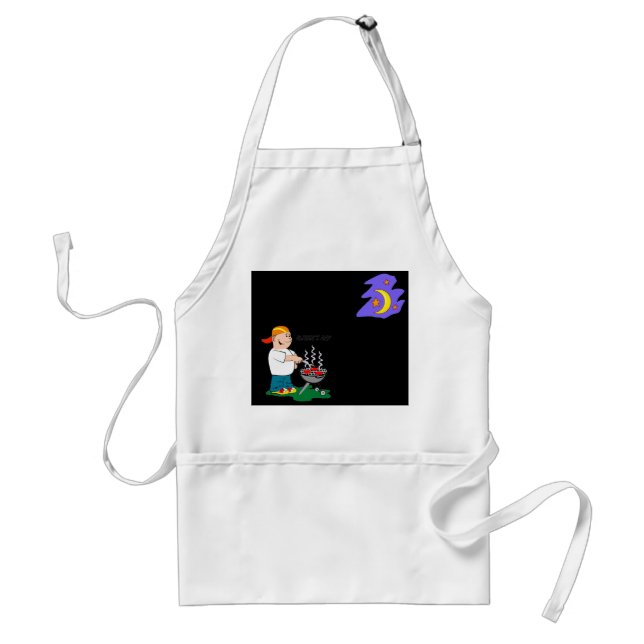 Dad Grilling - Standard Apron (Front)