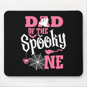 Dad Halloween 1st Birthday Matching Family Spooky  Mouse Pad