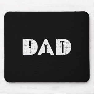 Dad Handy Tools Funny Fathers Day Mechanic Daddy P Mouse Pad