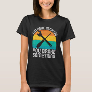 Dad Handyman Hardware Store Tools Fathers Day 2 T-Shirt