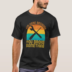 Dad Handyman Hardware Store Tools Fathers Day 3 T-Shirt