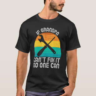 Dad Handyman Hardware Store Tools Fathers Day T-Shirt