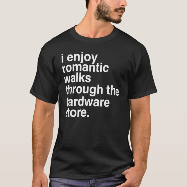 Dad Handyman Hardware Store Tools T-Shirt (Front)