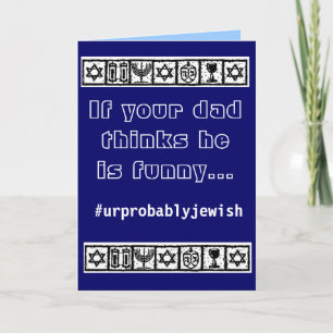 Dad Hanukkah Card
