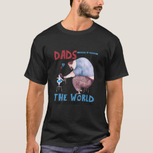 Dad Help Us See The World From Different Views T-Shirt
