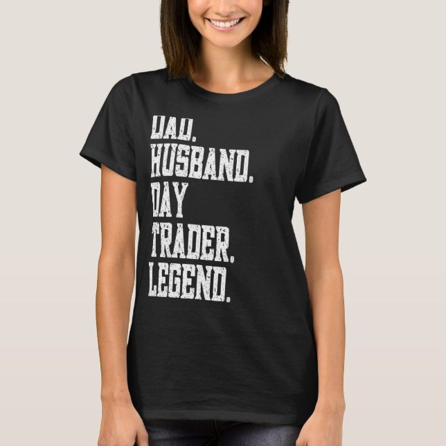 Dad Husband Data scientist Legend T-Shirt (Front)