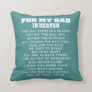 DAD IN HEAVEN CUSHION