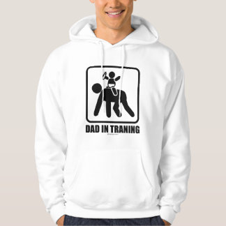 Dad in training hoodie