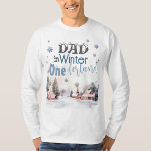 Dad in Winter Wonderland  T-Shirt