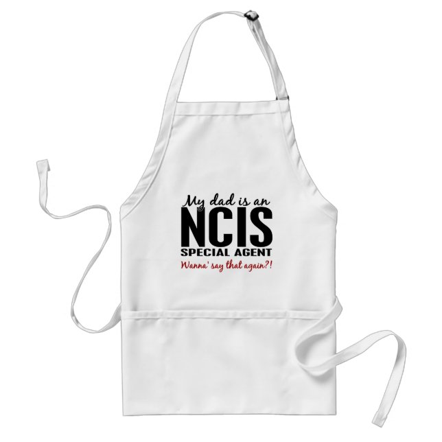 Dad Is An NCIS Special Agent Standard Apron (Front)