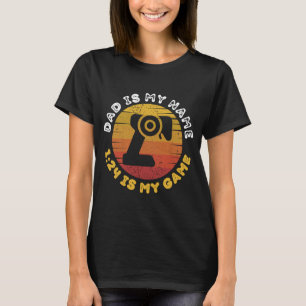 Dad is my name 124 is my game slot car racer T-Shirt
