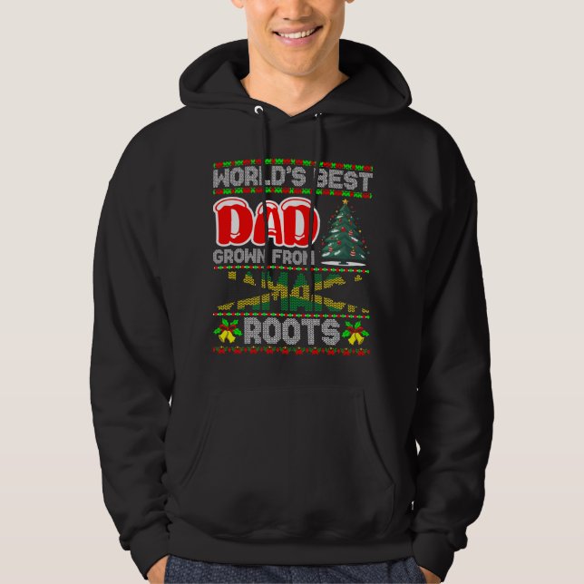 Dad Jamaica Christmas Gift Idea Ugly Sweater (Front)