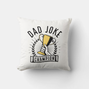 Dad Joke Champion Cushion
