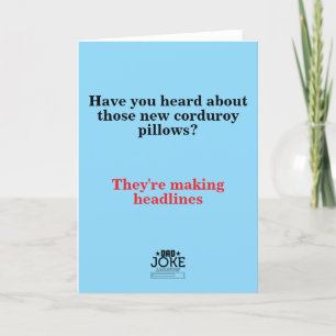 Dad Joke designed Holiday Card