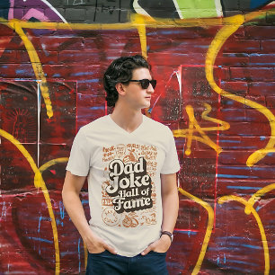 Dad Joke Hall of Fame Retro style T-Shirt