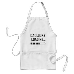 Dad Joke Loading... Funny Design for Dads Standard Apron