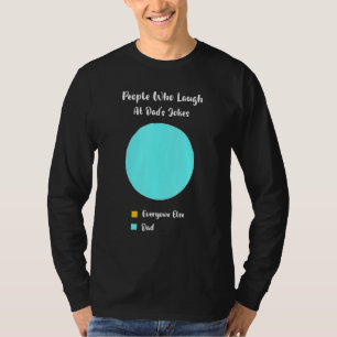 Dad Joke Pie Chart  From Daughter Son T-Shirt