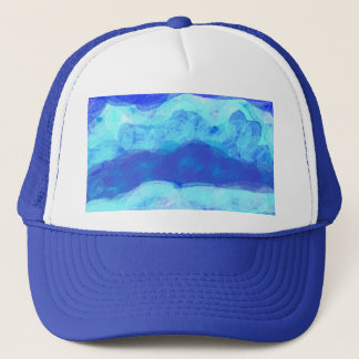 Dad, kids & children abstract trucker hat