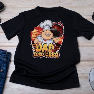 Dad  King of Bbq Grill Love Dad Fathers Day T-Shirt