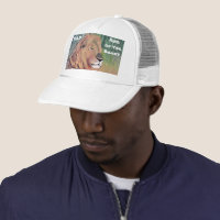 DAD KING OF THE BEAST LION hat