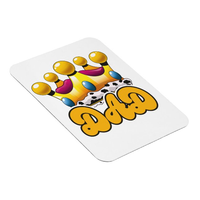 Dad Kings crown Magnet (Right Side)