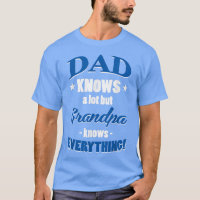 Dad Knows A Lot But Grandpa Knows Everything Funny