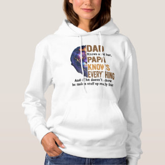Dad knows a lot but papa knows everything shirt