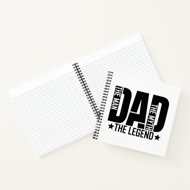 Dad Legend Man Notebook (Inside)