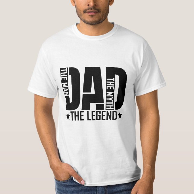 Dad Legend Man T-Shirt (Front)