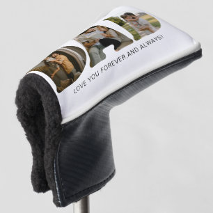 DAD Letter Photo Collage  Golf Head Cover