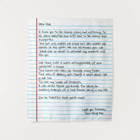 Dad Letter Photo Message Gift