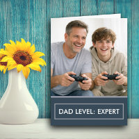 Dad Level Expert Gamer Father’s Day Customisable