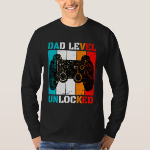 Dad Level Unlocked T-Shirt