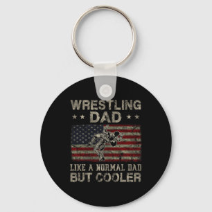 Dad Like A Normal Dad But Cooler Father's Day  Key Ring