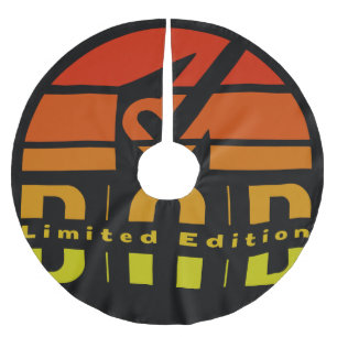 Dad Limited Edition: Fatherhood as Visible Feeling Brushed Polyester Tree Skirt