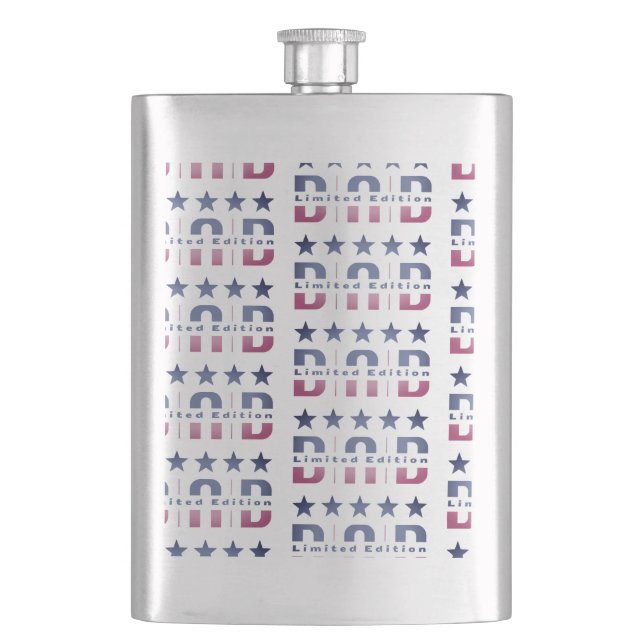 Dad Limited Edition Hip Flask (Front)