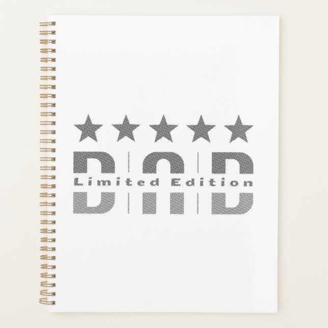 Dad Limited Edition Planner (Front)