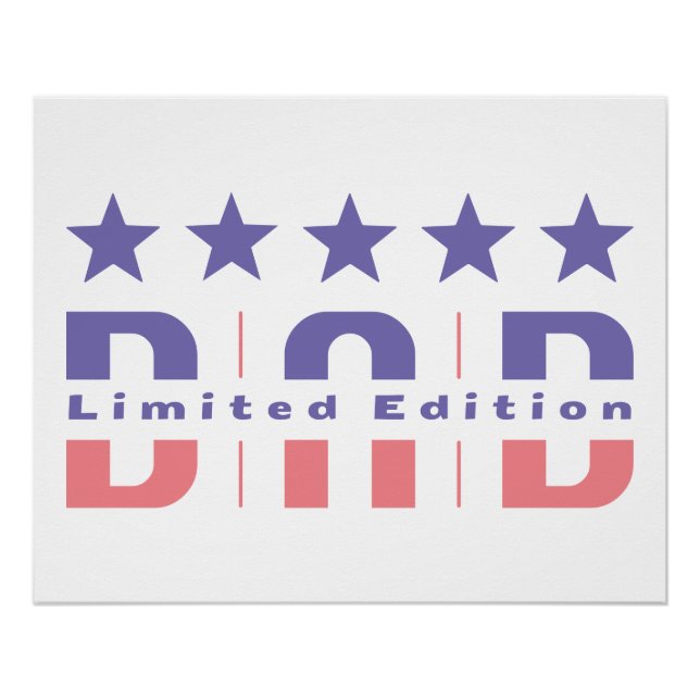 Dad Limited Edition Poster (Front)