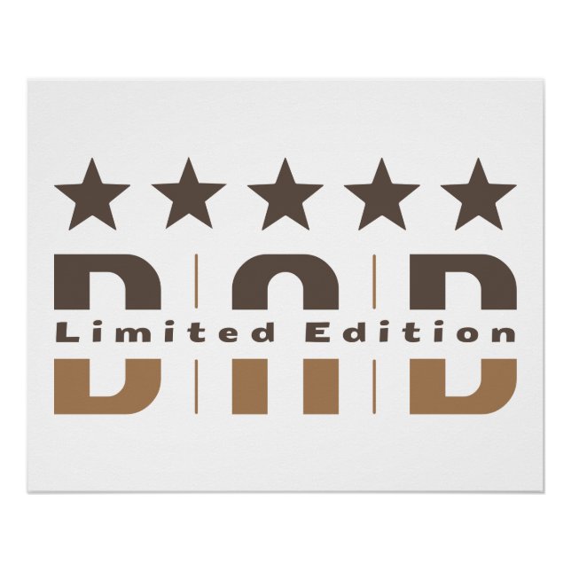 Dad Limited Edition Poster (Front)