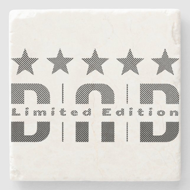 Dad Limited Edition Stone Coaster (Front)