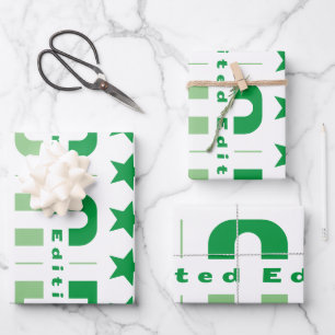 Dad Limited Edition Wrapping Paper Sheet