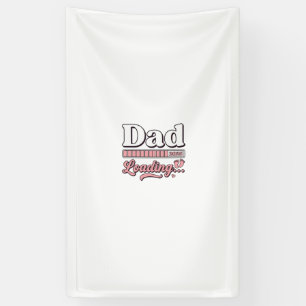 Dad Loading 2025 Baby Announcement Vintage Shirt D Banner
