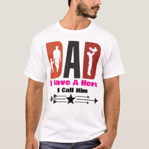Dad Love and Fatherhood Concept Design T-Shirt