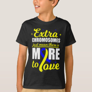 Dad Love World Down Syndrome Day Women Kids T-Shirt