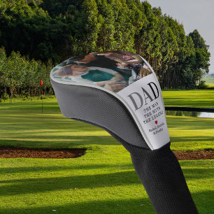 Dad Man Myth Legend Photo Golf Head Cover