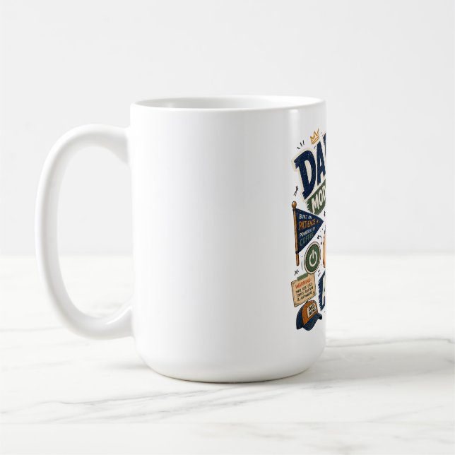 Dad mode activated coffee mug (Left)
