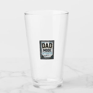 Dad Mode Activated Vintage Engraving Shirt Design_ Glass
